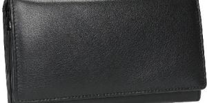 Ladies Black Leather Purse