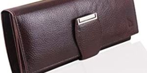 Ladies Brown Leather Wallet