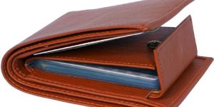 Mens Brown Leather Wallet