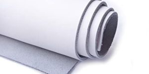 White Finished Leather