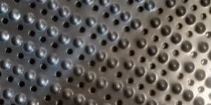 Perforated CNC Half Round Sheets