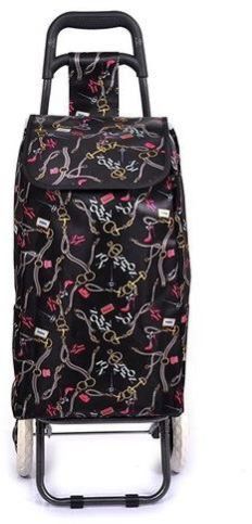 Plastic Folding Shopping Trolley