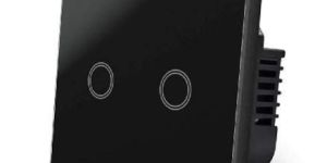 SmartiQo WiFi Glass Panel 2 Touch Switch