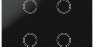 SmartiQo WiFi Glass Panel 4 Touch Switch