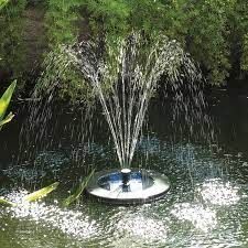 Solar Fountain Lights