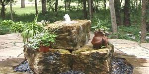 Stone Water Fountain