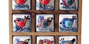 Painted Chest Ceramic Drawer