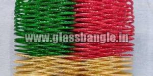 Pasha Cutting Glass Bangles