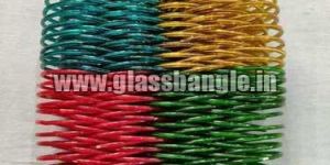 Plain Cutting Glass Bangles