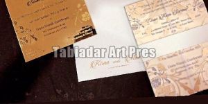 Paper Wedding Card