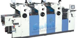 Three Colour Non Woven Bag Printing Machine