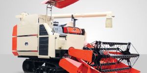 Track Combined Harvester Full Feed 88 HP