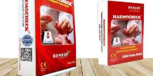 'HAEMOCHECK'-Hemoglobin Color Scale Kit