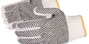 PVC Dotted Cotton Glove