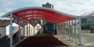Walkway Tensile Structure