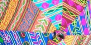 Rajasthani Umbrella Woolen Embroidery