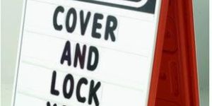 Acrylic Changeable Letter Sign