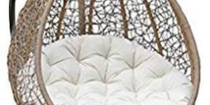 Swing Chair with Cushion and Hook