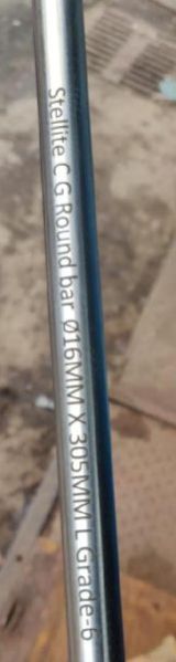 Stellite 6 Round Bar