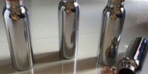 Nickel Plated Copper Water Bottle
