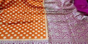 Semi Georgette Silk Saree