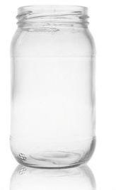 Label Space Glass Jar