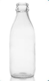 Milk Glass Bottle