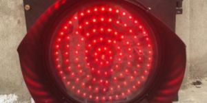 Solar LED Traffic Blinker Lights