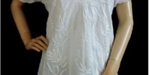 White Chikankari Top