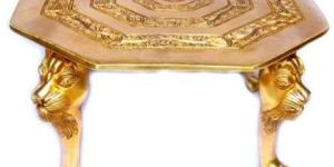 Brass Pooja Stool