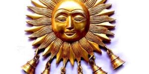 Brass Surya Wall Hanging