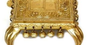 Brass Swastika Pooja Chowki