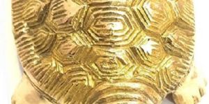 Brass Turtle Statue