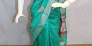 Linen Saree