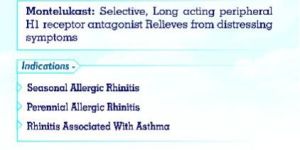 Montelukast + Levocetirizine Tablets