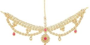 TK17 Maang Tikka with Head Chain