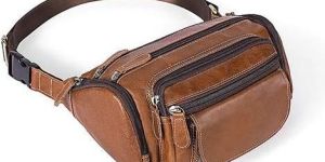 Leather Belt Pouch Bag