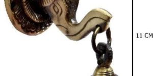 Brass Decorative Elephant Face Wall & Door Bell