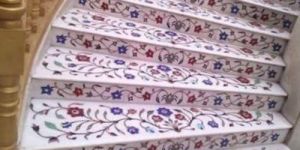 Marble Inlay Staircase