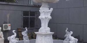 Marble Statue Fountain