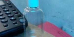 Plastic Sanitizer Bottle