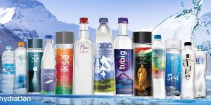 NATURAL MINERAL WATER BOTTLES