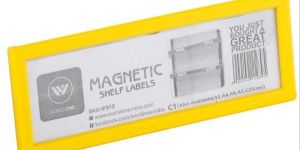 Magnetic Shelf Label Holders