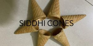 Small Sugar Cone for Chocolate Filling