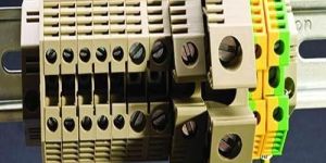 Terminal Block DIN Rail Wall Mounting Push