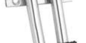 Stainless Steel Double Door Stopper