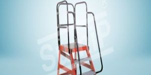 Fiber-Glass Reinforced Polymer Mobile Platform Ladder