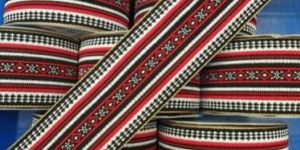 Metallic Jacquard Ribbon