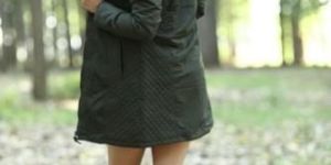 Stylish Ladies Hooded Coat
