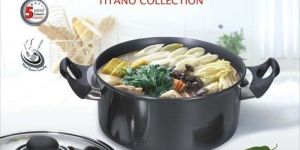 Stew Pan with Stainless Steel Lid